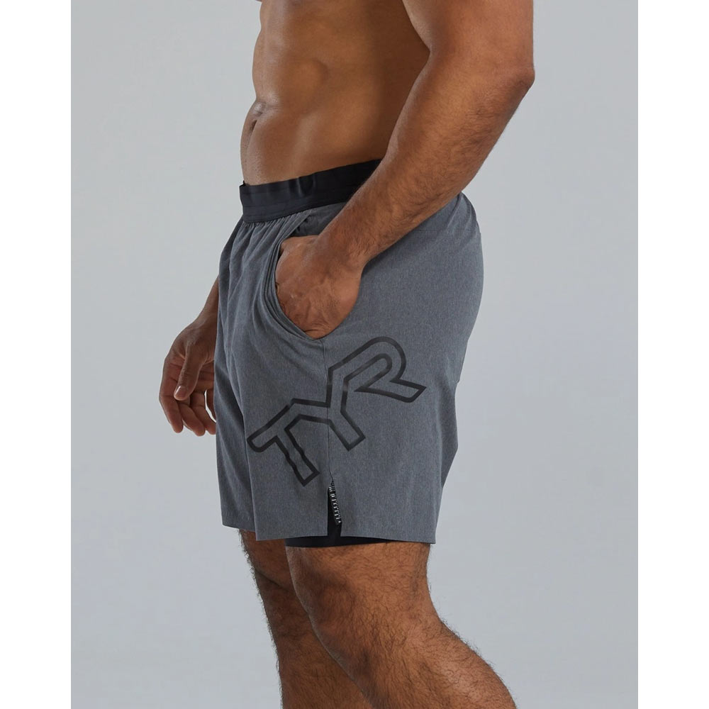 Шорты TYR Men's Unbroken Short Lined 7" Solid