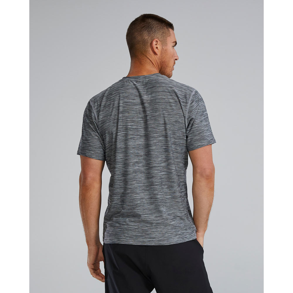 Футболка TYR Men's Airtec Tee Big Logo Solid/Heather