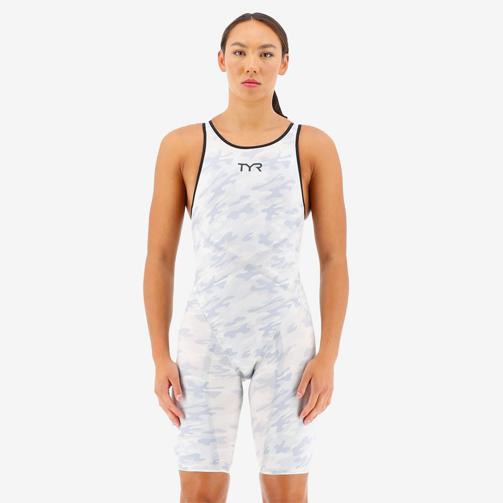 Гидрокостюм с закрытой спиной TYR VENZO Camo Closed Back Swimsuit