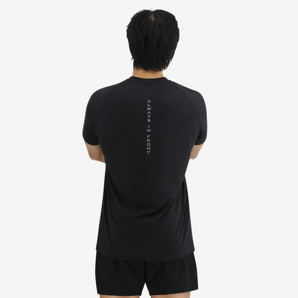 Футболка TYR Men's ClimaDry Raglan Tech Tee Big Logo - Solid