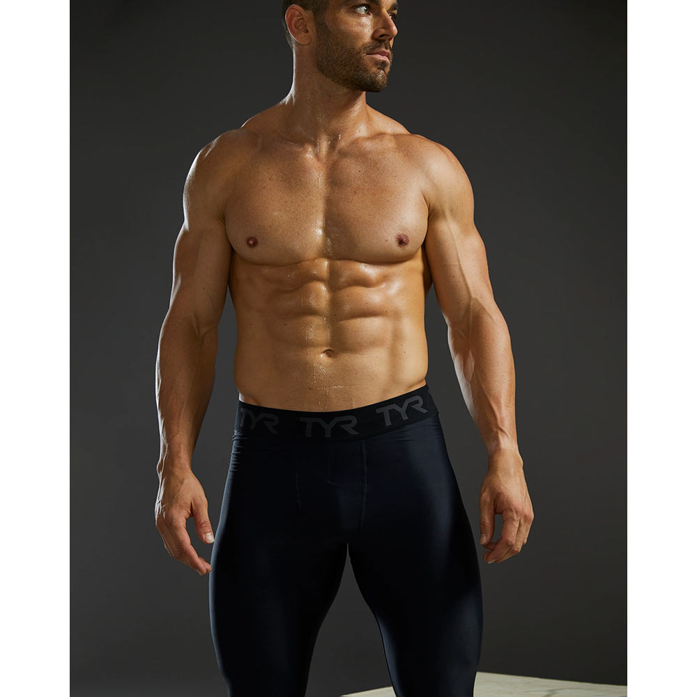 Тайтсы 3/4 TYR Men's Compression Solid