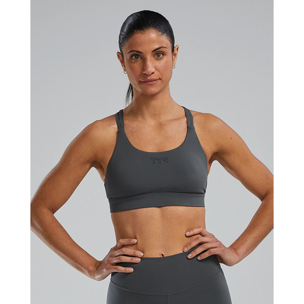 Топ TYR Womens's Joule Elite Dual-Strap Sports Bra Solid