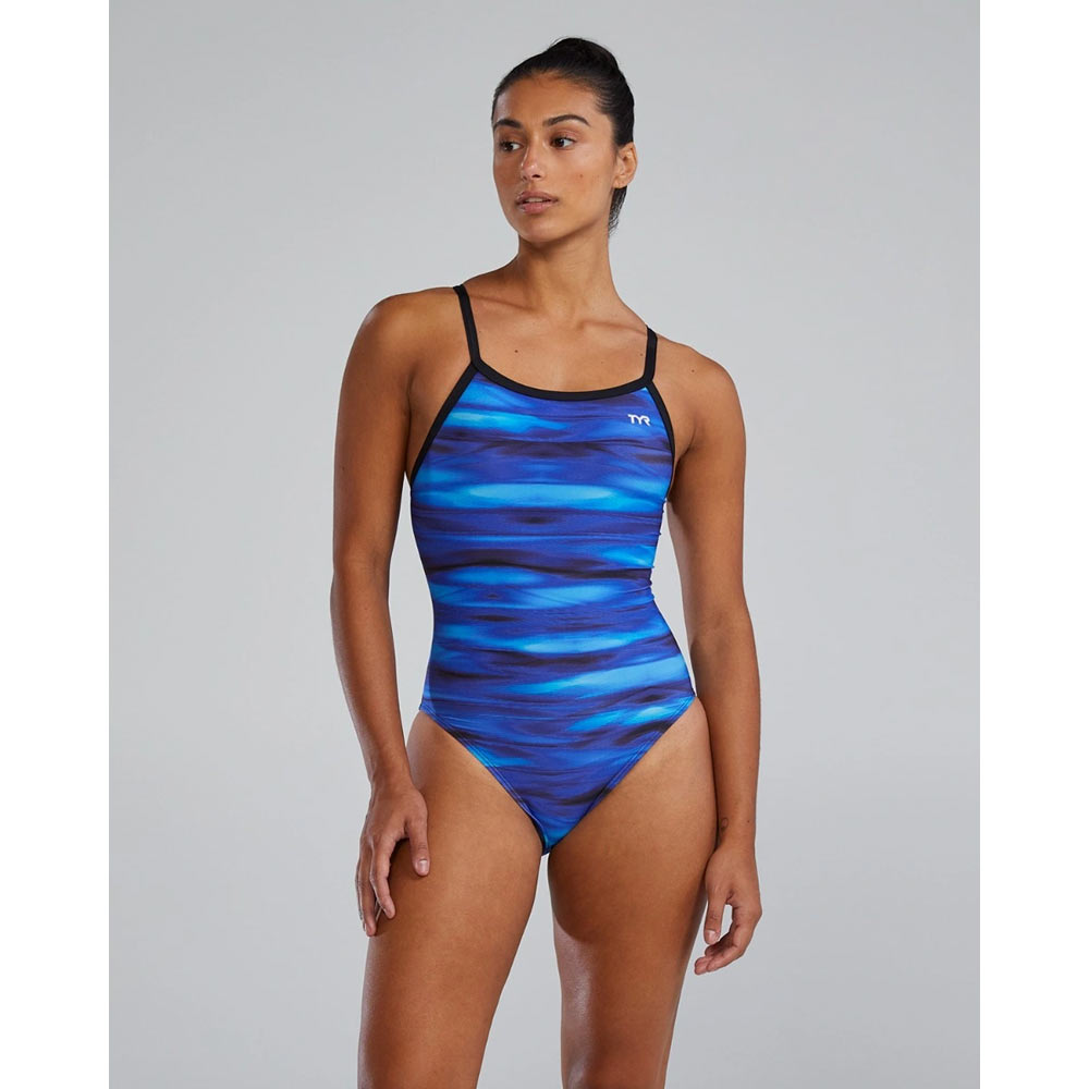 Купальник слитный TYR Techowave Diamondfit Durafast Lite