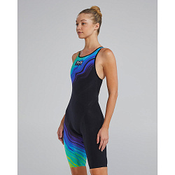 Гидрокостюм с открытой спиной TYR Venzo Volconyx Open Back Swimsuit