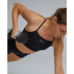 Топ TYR Base Kinetic Women's High Neck Sports Bra - Solid