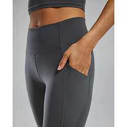 Тайтсы с высокой талией  TYR Womens's Joule Elite High-Waisted 25" Leggings Solid