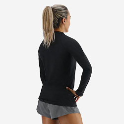 Футболка с длинным рукавом TYR Women's ClimaDry Raglan Long Sleeve Tee - Solid/Heather