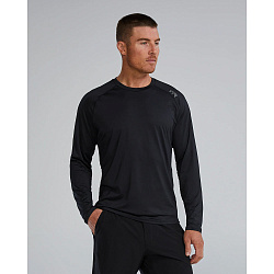 Футболка с длинным рукавом TYR Men's ClimaDry™ Raglan Long Sleeve Tech Tee - Solid Heather