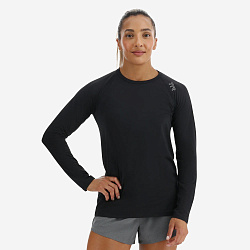 Футболка с длинным рукавом TYR Women's ClimaDry Raglan Long Sleeve Tee - Solid/Heather