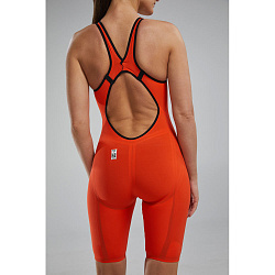 Гидрокостюм с открытой спиной TYR Venzo Open Back Swimsuit - Solid