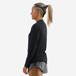 Футболка с длинным рукавом TYR Women's ClimaDry Raglan Long Sleeve Tee - Solid/Heather