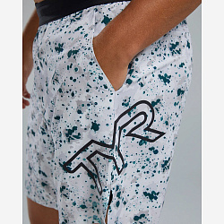 Шорты TYR Men's  Hydrosphere Unbroken Short Lined 7"  Big Logo Shorts