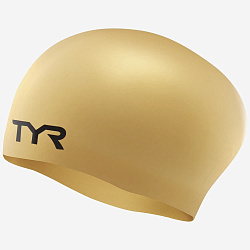 Шапочка для плавания TYR Long Hair Wrinkle-Free Silicone Cap