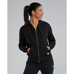 Кофта на молнии TYR Women's UltraSoft Heavyweight Terry Full-Zip Hoodie - Solid