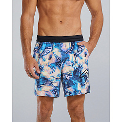 Шорты TYR Men's Hydrosphere Unlined 7" Unbroken Shorts - Voltage Pazzo