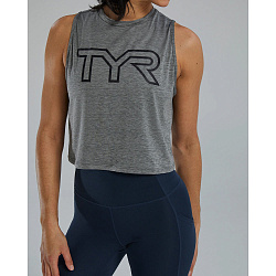 Майка TYR Womens's  Climadry Cropped Tech Tank Solid