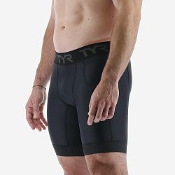Шорты компрессионные TYR Men's Compression Short Solid
