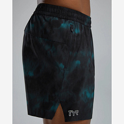 Шорты TYR Men's Momentum Short Lined 6"-Turbulent