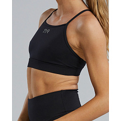 Топ TYR Base Kinetic Women's High Neck Sports Bra - Solid