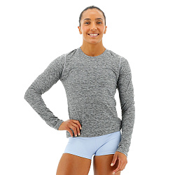 Футболка с длинным рукавом TYR Women's Airtec Long Sleeve Tee - Solid