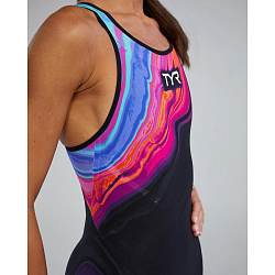 Гидрокостюм с открытой спиной TYR Venzo Volconyx Open Back Swimsuit