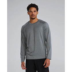 Футболка с длинным рукавом TYR Men's ClimaDry™ Raglan Long Sleeve Tech Tee - Solid Heather
