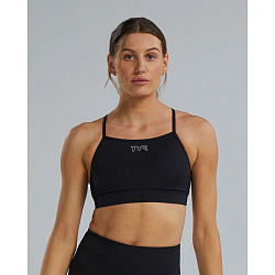 Топ TYR Base Kinetic Women's High Neck Sports Bra - Solid