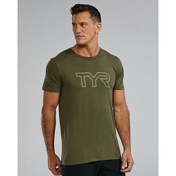 Футболка TYR Men's Ultrasoft Lightweight Big Logo