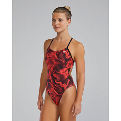 Купальник слитный TYR Waveform Durafast Elite Cutoutfit