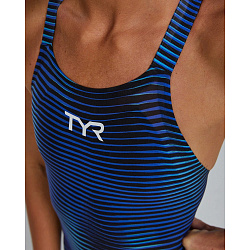 Гидрокостюм с открытой спиной  TYR Avictor 2.0 Blue Open Back Swimsuit