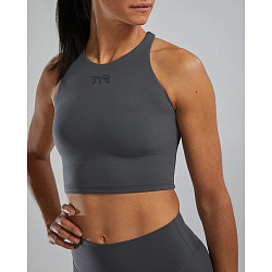 Топ TYR Womens's Joule Elite High Neck Sports Bra Solid