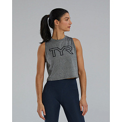 Майка TYR Womens's  Climadry Cropped Tech Tank Solid