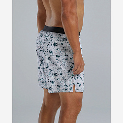 Шорты TYR Men's  Hydrosphere Unbroken Short Lined 7"  Big Logo Shorts