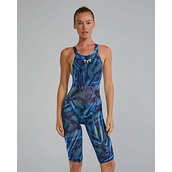 Гидрокостюм с открытой спиной  TYR Avictor Helux Open Back Swimsuit