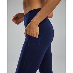 Тайтсы с высокой талией  TYR Womens's Joule Elite High-Waisted 25" Leggings Solid