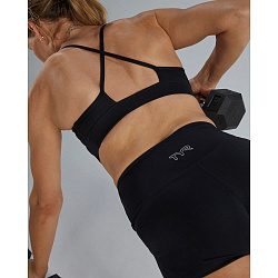 Топ TYR Base Kinetic Women's High Neck Sports Bra - Solid