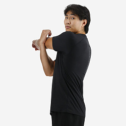 Футболка TYR Men's ClimaDry Raglan Tech Tee Big Logo - Solid