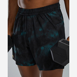Шорты TYR Men's Momentum Short Lined 6"-Turbulent