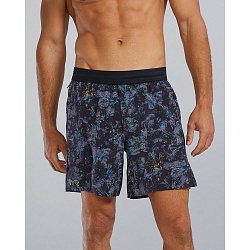 Шорты TYR Men's Hydrosphere Lined 7" Unbroken Shorts - Jasper