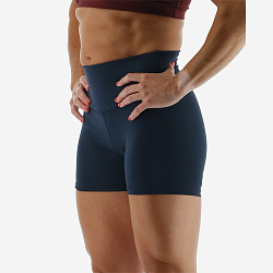 Шорты с высокой талией  TYR Women's High-Rise 4" - Solid