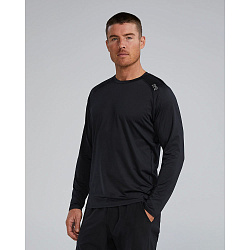 Футболка с длинным рукавом TYR Men's ClimaDry™ Raglan Long Sleeve Tech Tee - Solid Heather