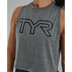 Майка TYR Womens's  Climadry Cropped Tech Tank Solid