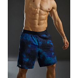 Шорты TYR Men's Hydrosphere Lined 7" Unbroken Shorts -  Cosmic Night