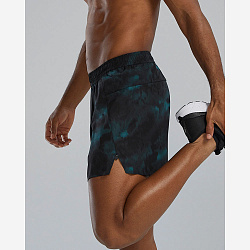 Шорты TYR Men's Momentum Short Lined 6"-Turbulent