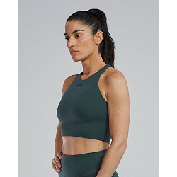 Топ TYR Womens's Joule Elite High Neck Sports Bra Solid