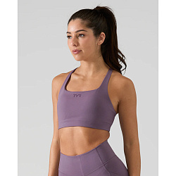 Топ TYR Womens's Joule Elite Square Neck Sports Bra - Solid