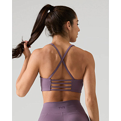 Топ TYR Womens's Joule Elite Square Neck Sports Bra - Solid