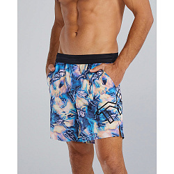 Шорты TYR Men's Hydrosphere Unlined 7" Unbroken Shorts - Voltage Pazzo